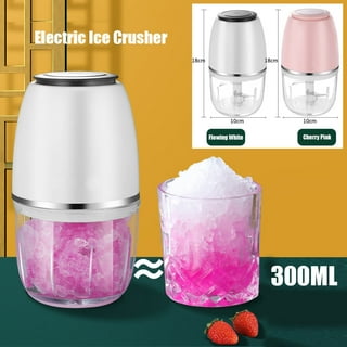 Nightcore Electric Ice Crusher, Ice Crushed Machine with  Stainless Steel, Ice Crusher Idea for Home, Party and Gathering: Ice  Crushers