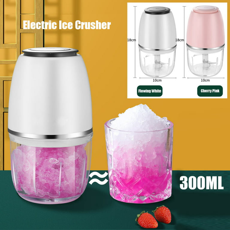 Ice Crusher,Electric Crushed Ice Maker,ice Crusher for Cocktails for Home  Use,blender With Ice Crusher - for Household & Commercial Single Knife
