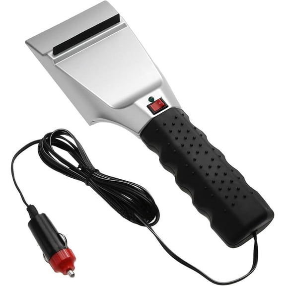 Electric Ice Scraper Heated 2.7m Cord for Auto Windshield Winter