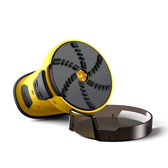 Electric Ice Scraper, Ice Scrapers for Car Windshield, Ice Removal Tool for Car in Winter, Handheld Snow Scraper for Car, Cordless Snow Remover, Portable De-ice Toolyellow