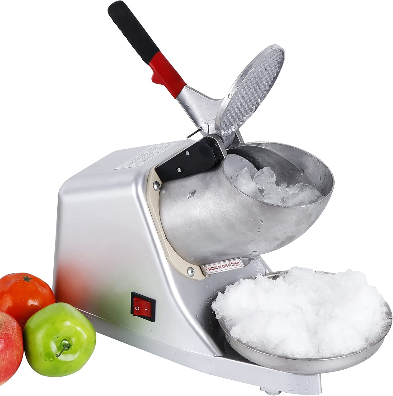 Electric Ice Shaver Machine Shaved Ice Maker Snow Cone Machine 143 lbs for Home Kitchen and Commerical Use,Party,Gathering(300W)