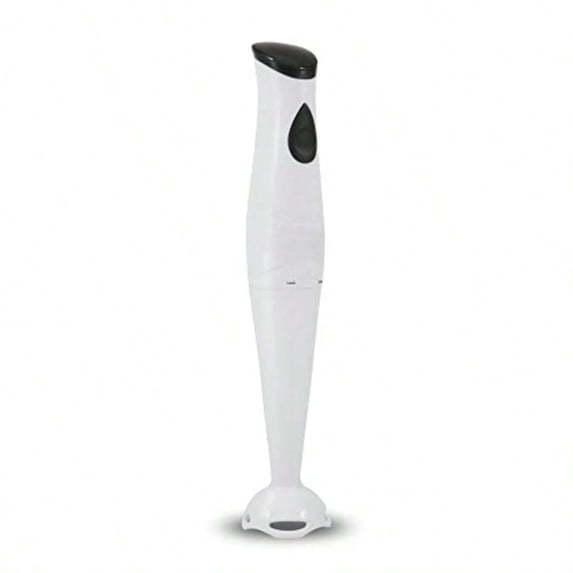 Electric Immersion Hand Blender Stick Mixer Chopper 1-Touch Control Multi Purpose 150 Watts For Soups Sauces Baby Food White