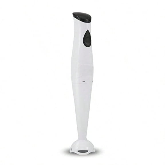Electric Immersion Hand Blender Stick Mixer Chopper 1-Touch Control Multi Purpose 150 Watts For Soups Sauces Baby Food White