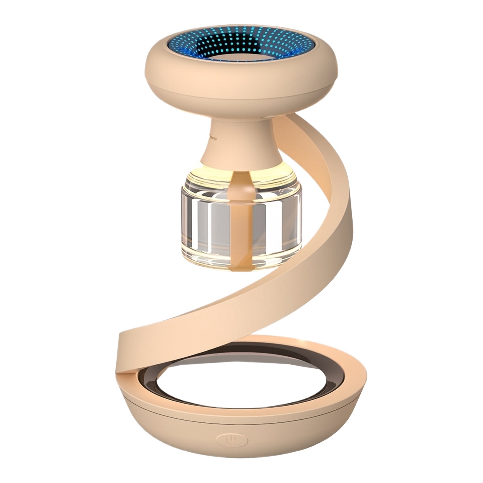 Electric Indoor Mosquito Trap, USB Powered with Adapter, Suction Fan, No Zapper, Rechargeable, Beige