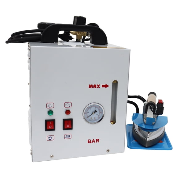 Electric Industrial Steam Iron Boiler Steamer 4L Water Tank for Clothing Store Laundry