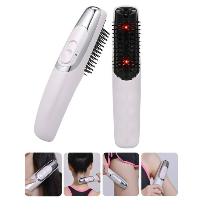 Electric Infrared Hair Brush Comb Laser Treatment Grow Comb Stop Hair