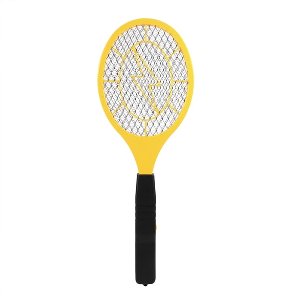 Electric Insect Pest Bug Flying Mosquito Zapper Swatter Killer Racket Bat Rechargeable Yellow