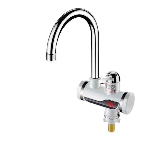 Electric Instant Hot Water Faucet Water Heater,Fast Heating With LED Temperature Display,Tankless Tap For Kitchen Shower ,Easy to Install
