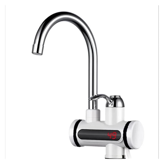 Electric Instant Hot Water Faucet Water heater Fast Heating with LED Temperature Display Tankless Tap For Kitchen Shower