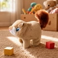 thumbnail image 1 of Electric Interactive Squirrel Plush Toy ,Plush Interactive Companion Animal Toys with Walking,Barking,Tail Wagging, Realistic Squrrile Stuffed Animal Cute Squirrel Plush Toy, 1 of 6
