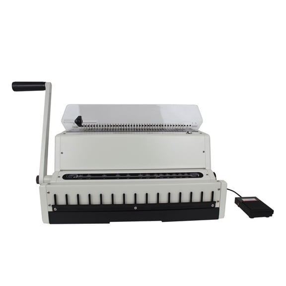 Electric Iron Ring Punching And Binding Machine Desk Calendar Binding Machine Full Draw Knife Punching Machine Industrial Grade ,Easy to Use
