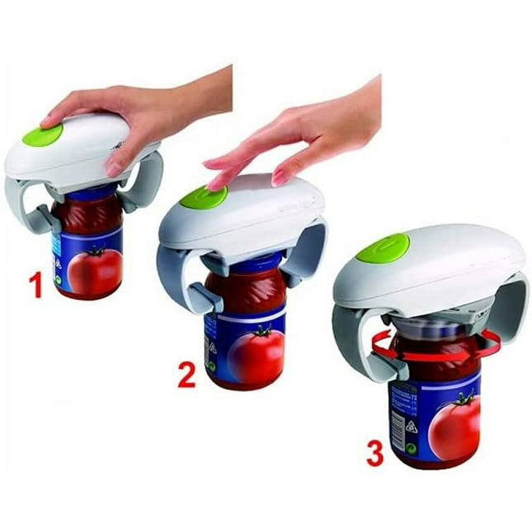 Dr.jar Hands Free and Powerful Electric Jar Opener for Weak Hands, Strong  Tough