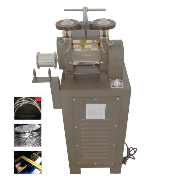 Electric Jewelry Rolling Mill Jewelry Making Machine for Gold Silver Copper Flake Wire Bar