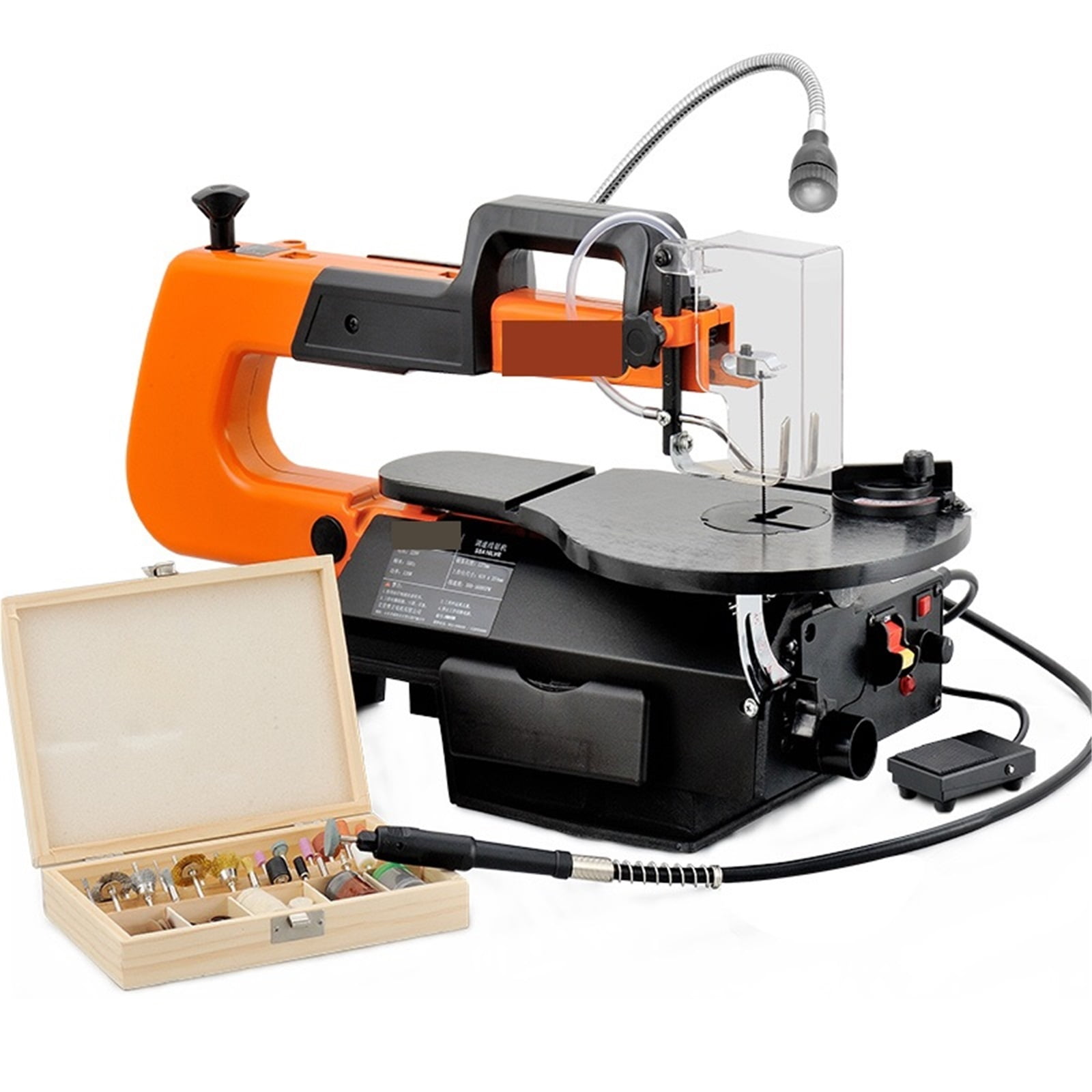 Electric Jig Saw, Woodworking Wire Sawing Machine, Carving Machine Speed Adjustable Carpentry Cutting Machine Table Saw ,Heavy Duty Build