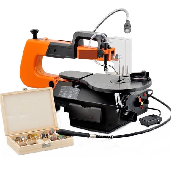 Electric Jig Saw, Woodworking Wire Sawing Machine, Carving Machine Speed Adjustable Carpentry Cutting Machine Table Saw ,Heavy Duty Build