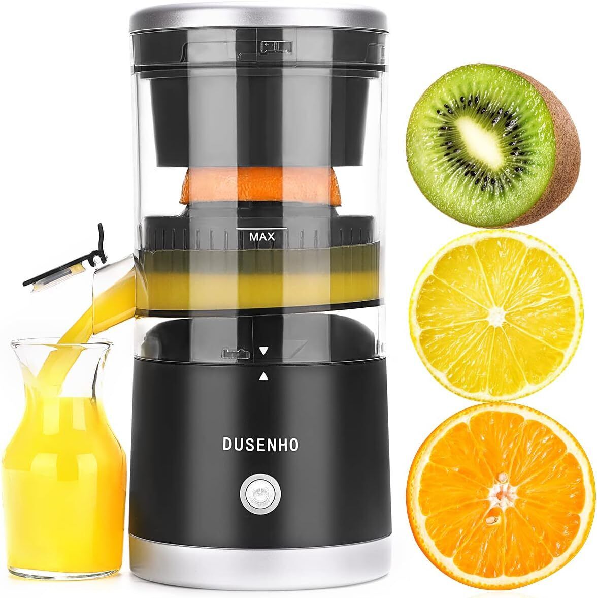 Electric Juicer Rechargeable Citrus Juicer Machines with USB and