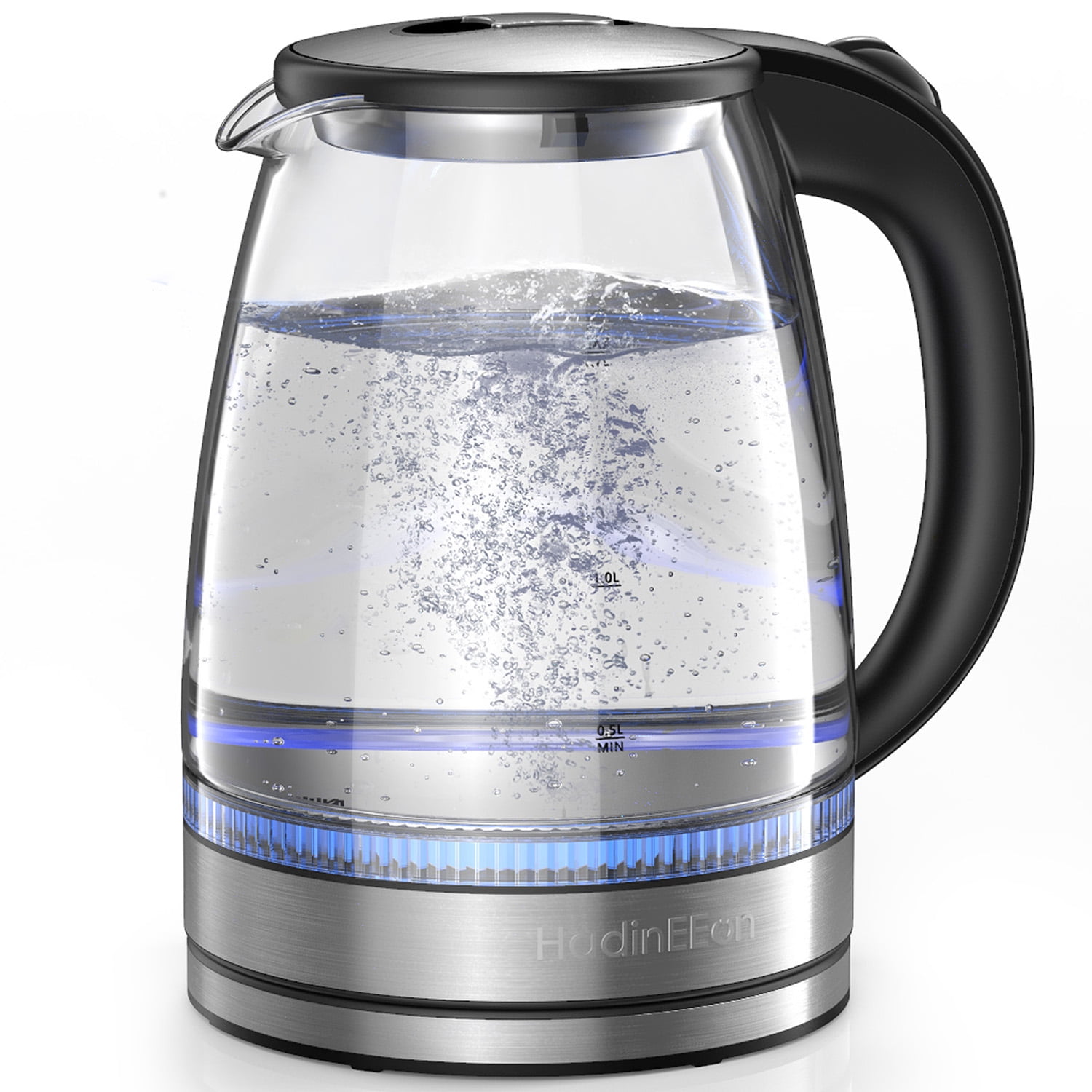 Blue Light Electric Kettle High Borosilicate Glass Fast - Temu