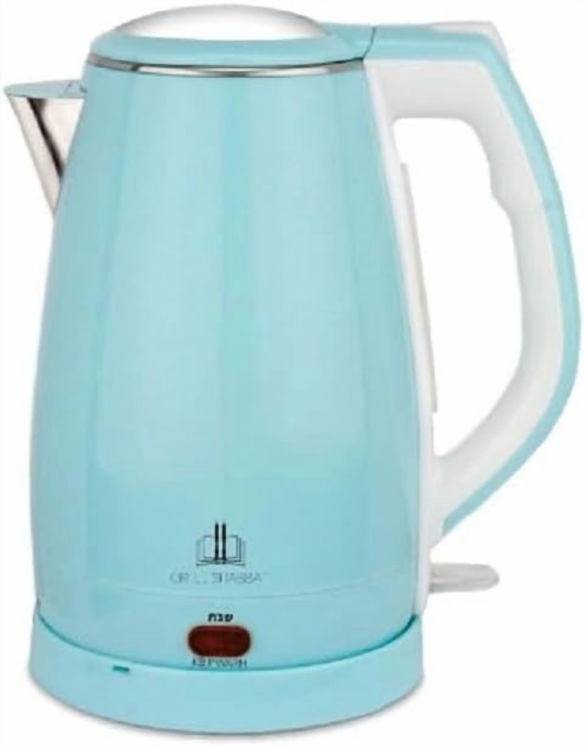 Electric Kettle 2.2L 12-Cup Stainless Steel Tank Double-Walled Auto-Off ...
