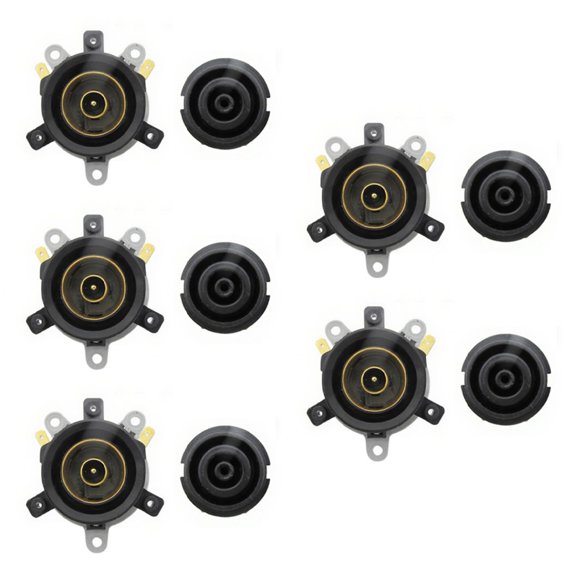 Electric Kettle Base Connector Thermostat Coupler Set for Fast Heating Kettles Upper and Lower Matching Core Components (5 Sets)