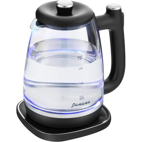 Electric Kettle, Tea Kettle Pot, 1.8L, 1200W, Removable Stainless Steel Inner Lid for Easy Cleaning, Hot Water Kettle Teapot Boiler, Automatic Shut Off, BPA-Free