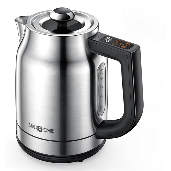 Electric Kettle Temperature Control, 1.7L 1500W Tea with 13 Settings, Strix Thermostat, LED Display&Touch Auto Shut-Off Protection, Boil Dry Protection
