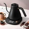 thumbnail image 1 of Electric Kettle Temperature Control, Gooseneck 28Oz Pour over Kettle for Coffee & Tea, Safe Stainless Steel Inner, Black, 1 of 12