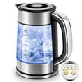 Electric Kettle Temperature Control with 4 Presets, Keep Warm 1.7L