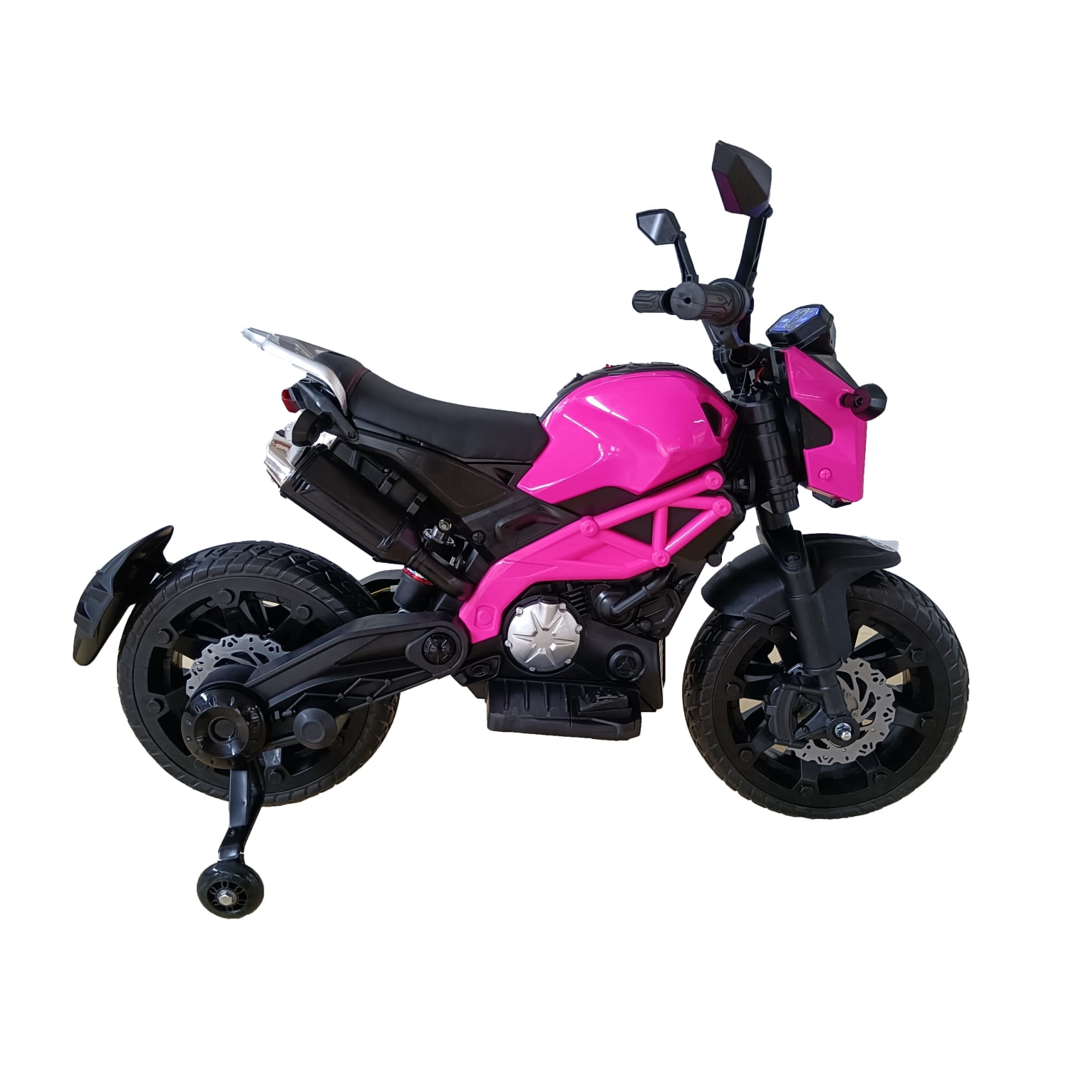 Electric Kids Motorcycle with Training Wheels Tamco 12V Dirt Bike for 3