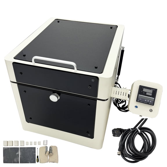 Electric Kiln Ceramic High Temperature Heating Machine Square Household Teaching 220V 1PH 3.5KW