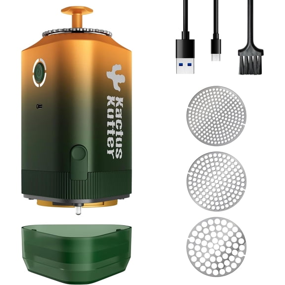 Electric Kitchen Grinder Battery Powered Automatic Portable Spice Mill For Grinding - Holds up to 5 Gram