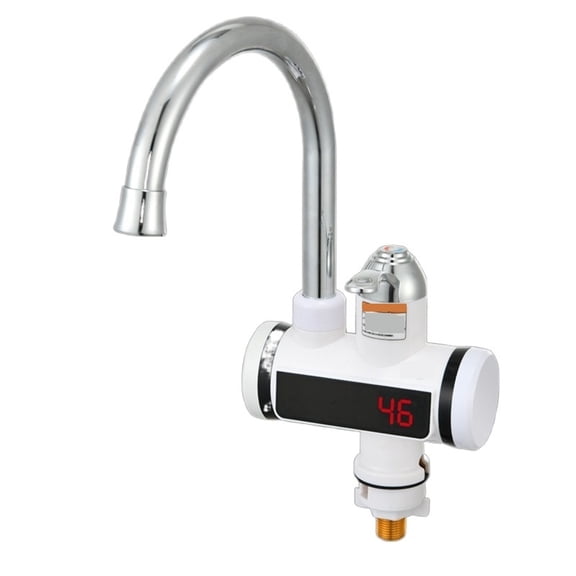 Electric Kitchen Water Heater Tap,Flow Water Heater Tankless Hot Water Faucet For Home Portable Instantaneous,instant Hot Water Faucet - Easy DIY Install
