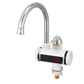 Electric Kitchen Water Heater Tap,Flow Water Heater Tankless Hot Water Faucet For Home Portable Instantaneous,instant Hot Water Faucet - Easy DIY Install