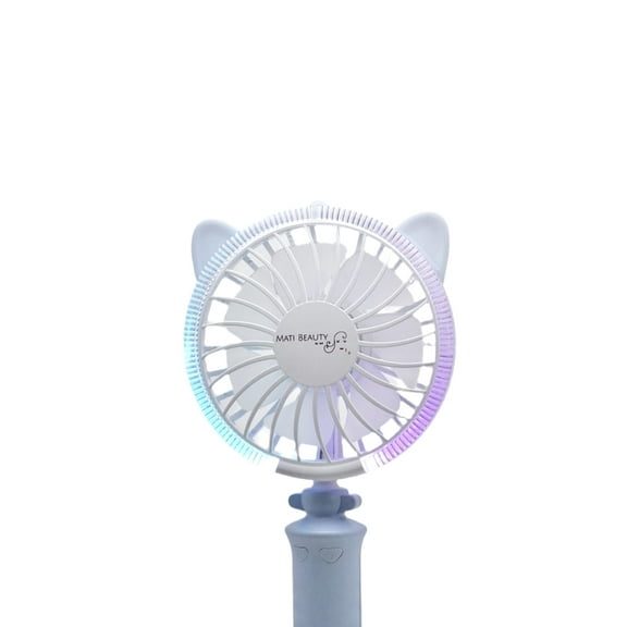 Electric Kitty Fan Blue