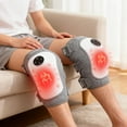 thumbnail image 1 of Electric Knee Massager - Cordless Heated Pad with 3 Air Pressure Intensities, 5000mAh Rechargeable Battery | Portable Body Massager for Knee Stress Relief, Gift for Men Women, Gray, 1 Pack, 1 of 10