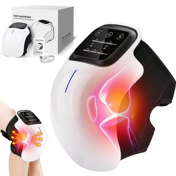 Electric Knee Massager Leg Massager Heating Vibrator Knee Pad For Arthritis Joint