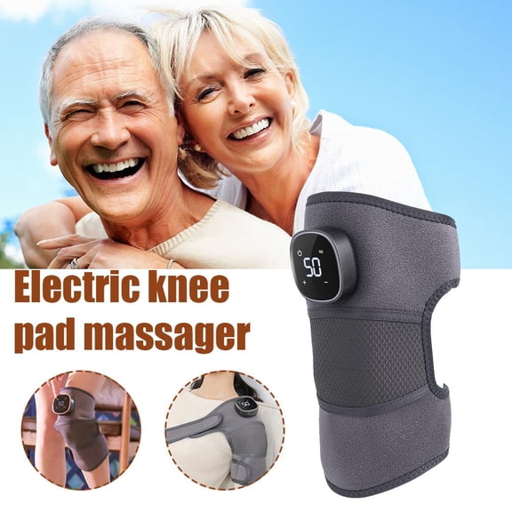 Electric Kneepad Massage Instrument LCD Digital Display Wireless Joint Instrument Vibration Graphene Physiotherapy Self-hea X3S8