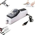 thumbnail image 1 of Electric Knife Sharpener for All Knives,afilador de cuchillos electrico,Double Sided Knife Sharpener for Quick Sharpening Polishing with USB Cable(1 Pcs), 1 of 9