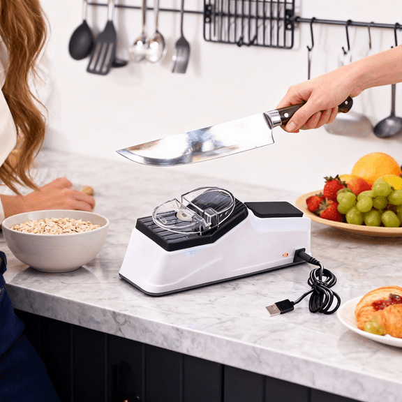 Electric Knife Sharpener, Replacement Grinding Tools, Sharpener, Double Sided, for Kitchen Knives, Sharpening and Polishing Quick Sharpening & Polishing | A