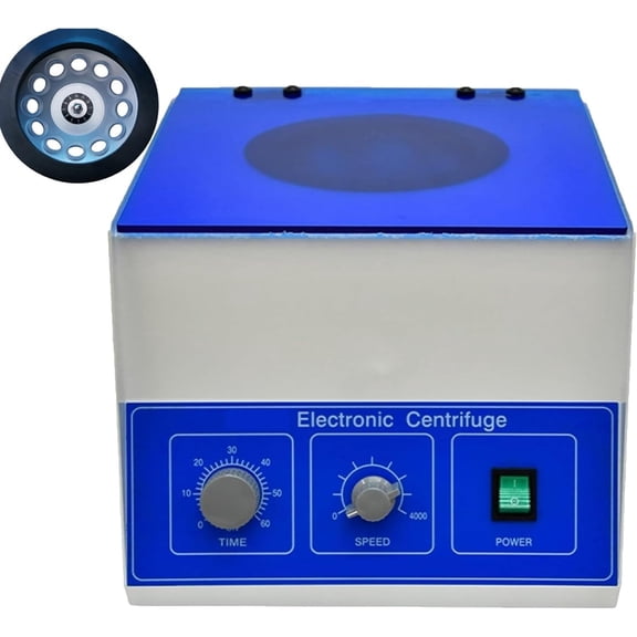 Electric Lab Benchtop Centrifuge, Desktop Electric Centrifuge Machine with Timer & Speed Control, Capacity Lab Benchtop Centrifuge Medical Laboratory
