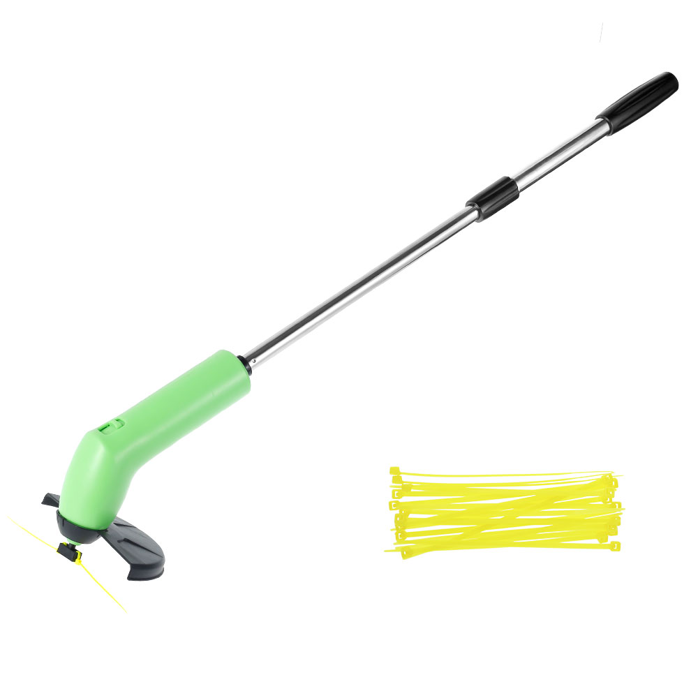 Electric Lawn Mower Cordless Grass Trimmer Auto Release Portable Garden