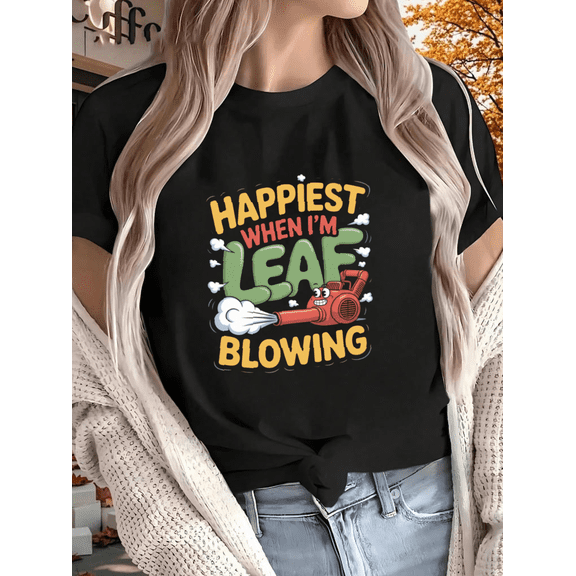Electric Leaf Blower Lawn Care Funny Gardening Machine Humor Quote Unisex T-Shirt, up to size 5XL