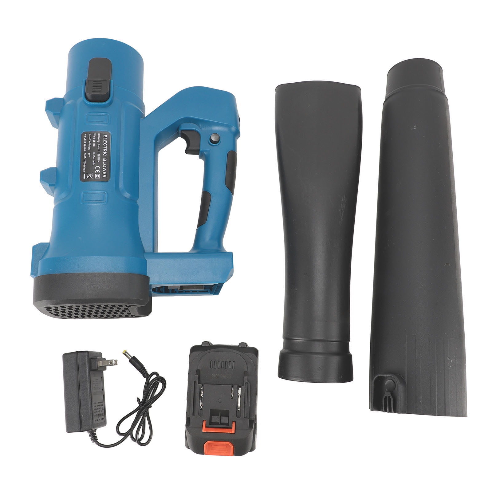 Electric Leaf Blower, Leaf Blower Powerful Motor ABS Lightweight With Charger For Lawn