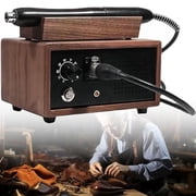 Electric Leather Heat Edge Creaser Machine, Leather Craft Edge Creaser Crimper Grooving, Leather Edging/Creasing Machine,Electric Heating Ironing Machine For Leather Craft