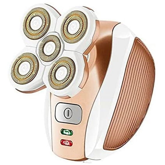 Electric Leg Shaver for Women - Rechargeable Painless Lady Razor for Leg Face Lips Body Underarms Armpit - Female Cordless Bikini Trimmer