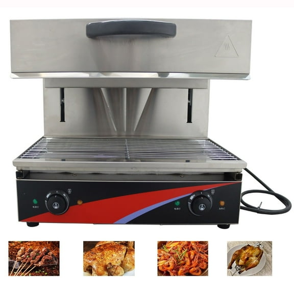 Electric Lift-Up Salamander Stove Grill Barbecue Oven for Baking Food 220V
