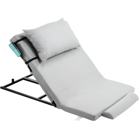 Electric Lifting Backrest for Bed, 300 lbs Capacity, 4-68 ° Adjustable Lifting Bed Backrest, with Collapse Rails for Pregnant Women Elderly Patient Handicap