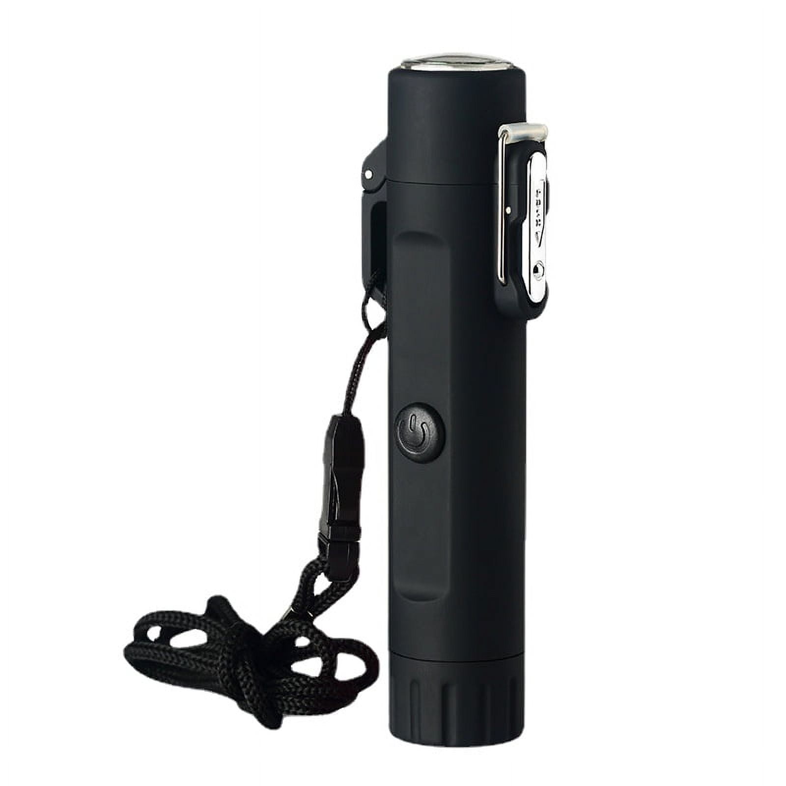 Dual Arc Plasma Electric Lighter USB Rechargeable Flameless Windproof  Waterproof