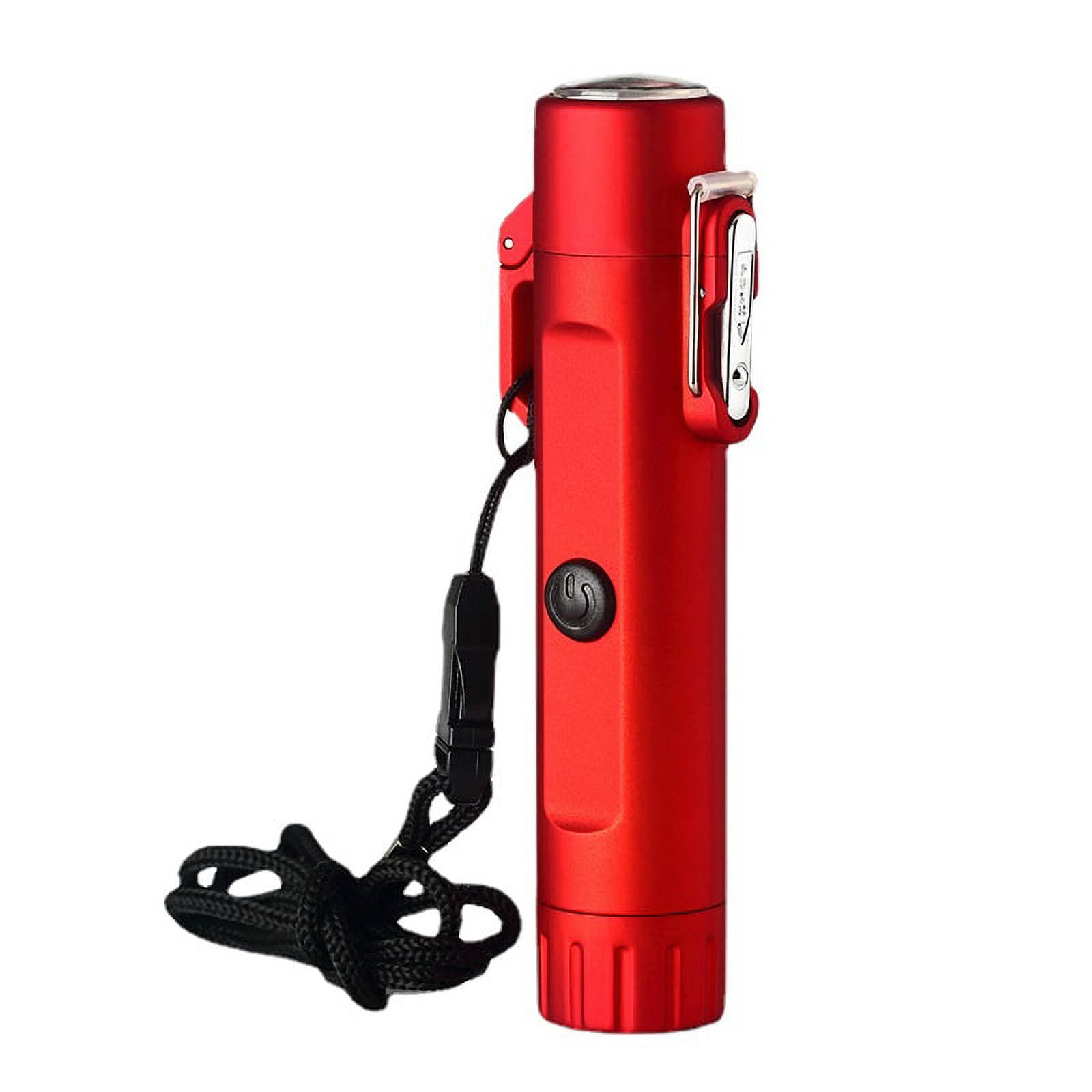 Waterproof Dual Arc Lighter Electric Lighter with LED Flashlight – skrfire
