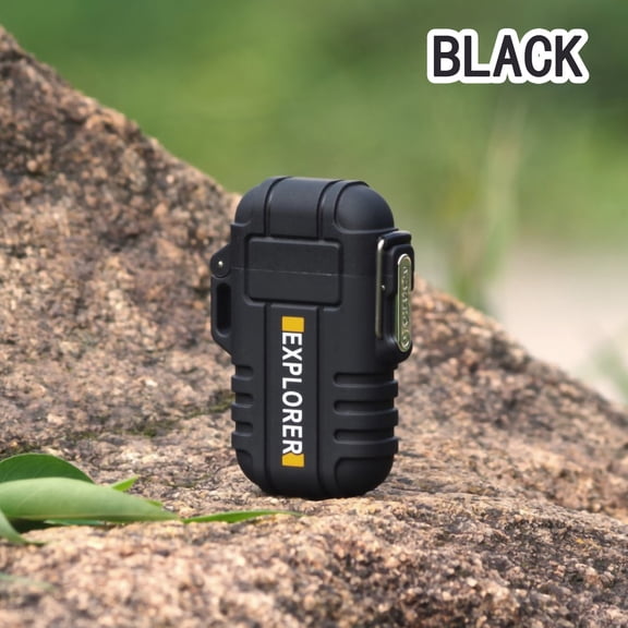 Electric Lighter Plasma Lighter My Order Waterproof Lighter Windproof Lighters Encendedor EléCtrico Recargable Arc Lighter Outdoor Super Lighter Portable Camping Lighter