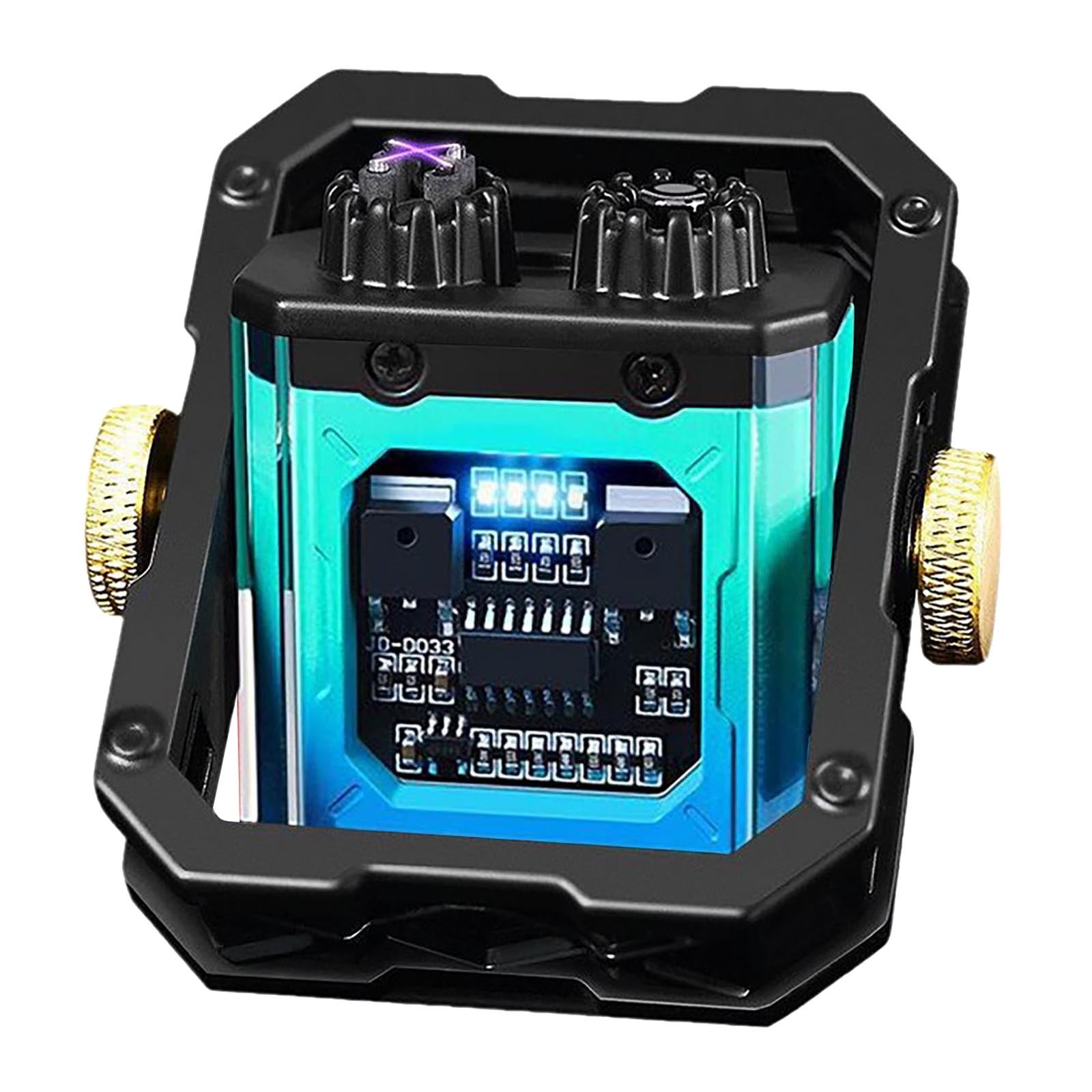 Electric Lighters Are Rechargeable, And Windproof, Double Plasma